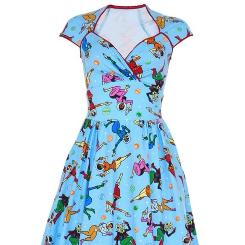 Pinup Couture outer space babes dress